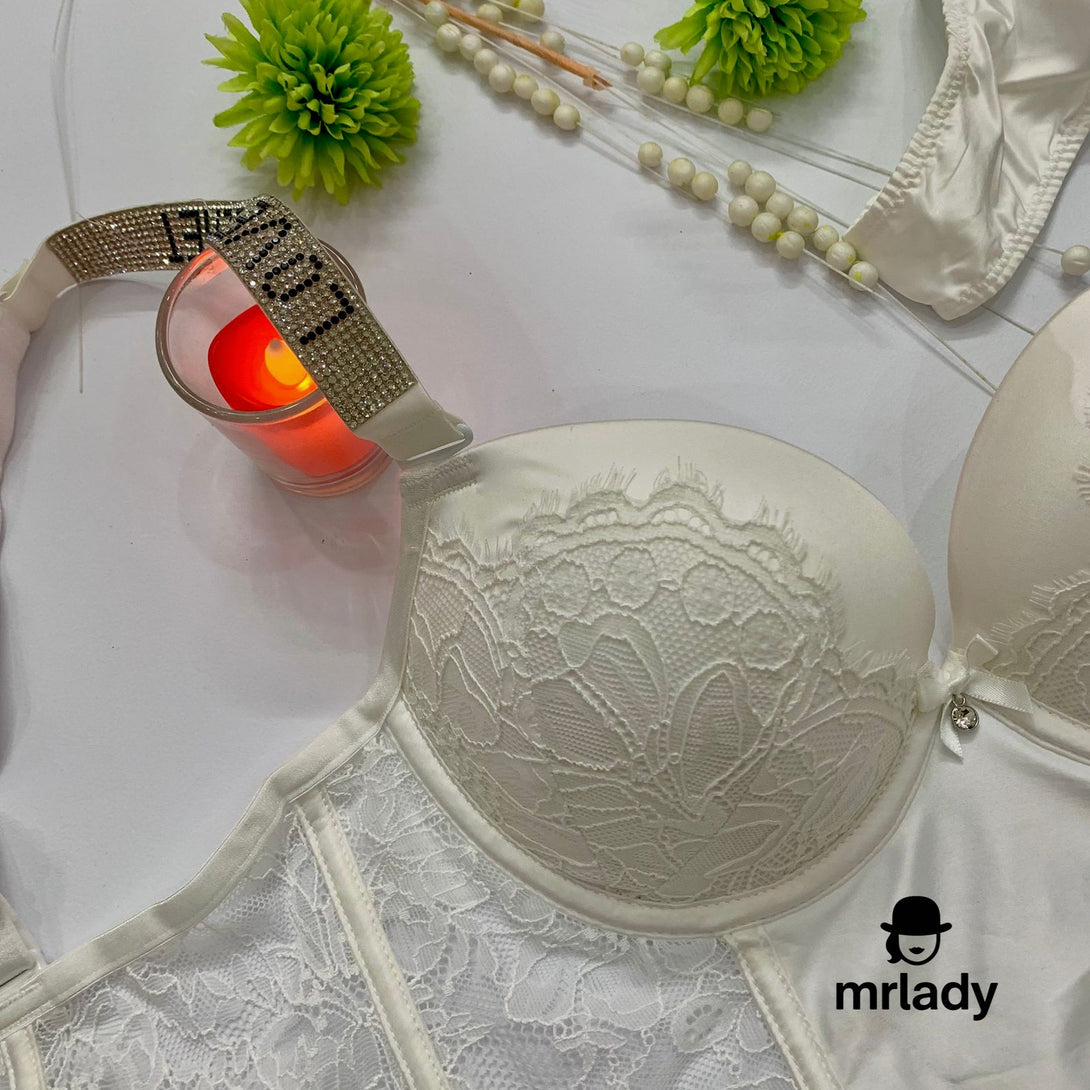 طقم حمالة صدر فيكتوريا سيكريت كورسيه بوش أب V2 – mrlady